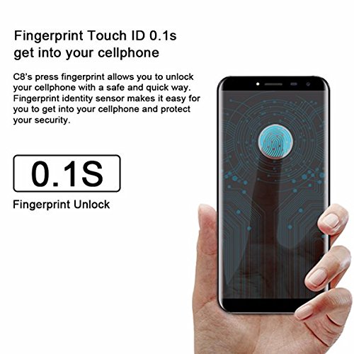 Smartphone pas cher  OUKITEL C8  Reconnaissance d empreintes Digitales - 5 5  HD LTPS   cran     2 Cam  ras 13MP 5 MP - 2Go RAM 16Go ROM     Android 7 0 Quad-core     3000mAh Batterie - Smartphone D  bloqu   Tous les Op  rateurs - Dual SIM Bluetooth WIFI GPS AGPS OTA FM   - Or