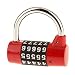 Imported 5 Digit Combination Padlock Travel Luggage Locker Security Lock - Red M RS.840.00