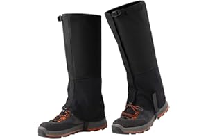 ‎LIFETOOLER Lifetooler Gamaschen Wasserdicht, Gamaschen Wandern Outdoor Herren Damen zum Fahrrad,Schneeschuhwandern,Jagd,Trekking,Schutz vor Regen,Schnee und Insekten