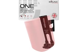 ONE, ONE SL, ONE Gen 2, Play 1 Wandhalterung - Schwarz - Kompatibel mit Sonos ONE, ONE Gen 2, ONESL & Play1