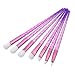 Fashion Base® 7Pcs Purple Pink Gradient Makeup Brushes Set Rainbow Glitter Unicorn Handle Cosmetic Eyeshadow Eyebrow Eyeliner Blending Brush Beauty Tools Kits