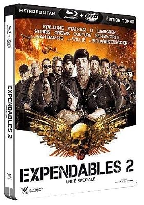 Seven7 Expendables 2 - Unité spéciale (Blu-ray + DVD Combo) [Blu-ray] [Combo Blu-ray + DVD - Édition boîtier SteelBook] [Combo Blu-ray + DVD - Édition boîtier SteelBook]