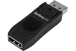 StarTech.com Displayport to HDMI Adapter - 4K30 - DPCP & HDCP - DisplayPort 1.2 to HDMI 1.4 - Apple HDMI Adapter (DP2HD4KADAP)