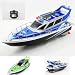 Produktbild RC ferngesteuertes Polizeiboot Polizeischiff Polizei Boot Schiff 43 cm Lang inkl. Akku