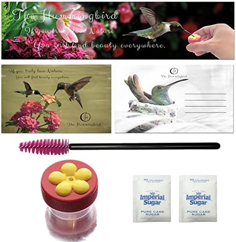 Aroma Trees 1 Mini Hummingbird Handheld Feeders Complete Feeding System