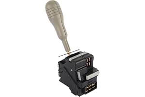 Bisenya Commodo Interrupteur au volant, Levier d'indicateur de commutateur de colonne de direction Compatible avec 7701046629 7700822445 Twingo C06 1.2 16V 440181B 7701054305