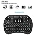 Produktbild Rii I8 + Bluetooth Wireless Keyboard 92 Tasten Hintergrundbeleuchtung Touchpad Multimedia Key (Farbe: Schwarz)