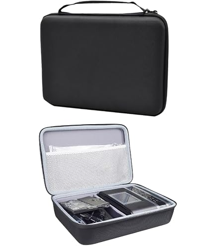 Étui De Transport Rigide Cymwer Pour Imprimante Photo Selphy CP1200 CP1300 CP1500 - Sac De Protection, Nylon, Dragonne, Poche Filet