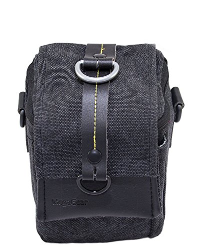 MegaGear   Ultra Light   Camera Case Sac noir pour Canon SX50 HS  Canon Powershot SX520 HS  Sx510 HS  Sx500  Nikon B500  1 S1  Nikon 1 J3  Canon PowerShot SX400 IS  Nikon P7800  Nikon L820  L830  Panasonic FZ200  Sony H200  Sony nex-3n  Sony Nex-5R  Sony A5000  Sony A5100 with 18-55 Lens  Fuji s8200