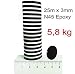 Produktbild 30 Neodym Magnete 25mm x 3mm N45 Epoxy