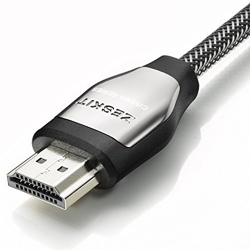 Zeskit Cinema Series-Hochgeschwindigkeits-HDMI-Kabel, HDMI 2.0 mit Ethernet, 4K, HDR, ARC (1 Meter)