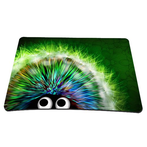 PEDEA Design Tablet PC Tasche 10,1 Zoll (25,6cm) mit Mauspad und schnurloser Maus, Green Hedgehog - 3