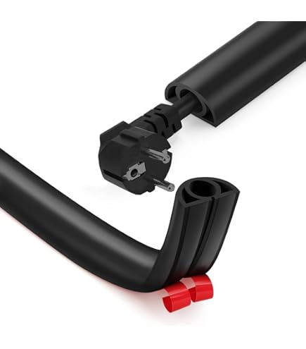 Canalina Adesiva Per Cavi Elettrici In PVC Bianco Mm 22x10 2 Metri - Foto 8