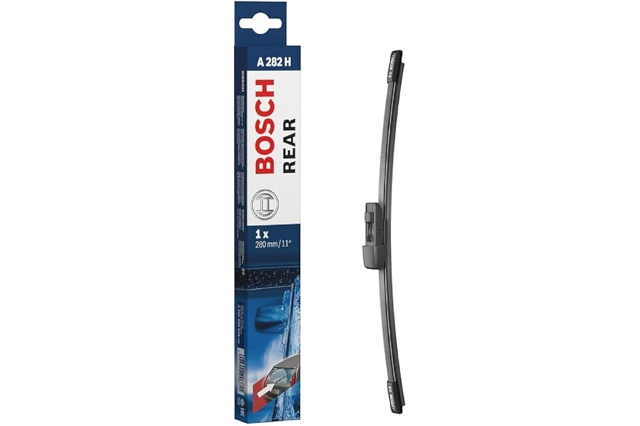 Bosch Rear Wiper A282H - Excellent Cleaning Performance - Replacement Blade for Back Windscreen - 1 Blade, 280mm