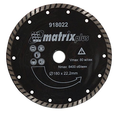 Preisvergleich Produktbild Aerzetix: 180MM Diamant-Trennscheiben Kanal Sägeblätter Diamantscheibe Diamanttrennscheiben für Winkelschleifer Zum Schneiden Von Keramischen Und Sehr Dichten