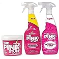 - The Pink Stuff - The Miracle Cleaning Paste, Multi-Purpose Spray, And Bathroom Foam 3-Pack Bundle (1 Cleaning Paste, 1 Multi-Purpose Spray, 1 Bathroom Foam) 1 Pack of 3 Piece