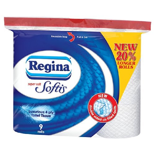 Preisvergleich Produktbild Regina Softis Toilettenpapier 9 pro Packung
