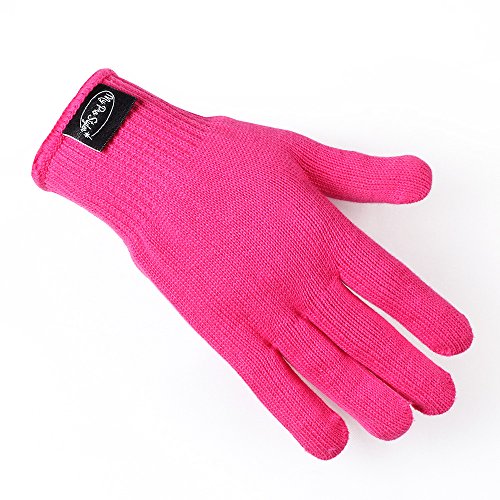 TopDirect Guante profesional resistente al calor para peinado de pelo Bloqueo de calor para curling, plancha plana y varita de curling Adecuado para las manos izquierda y derecha