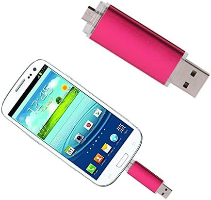 Moobom Dual Transfer USB 2.0 Memory Stick into Micro USB for Android Smartphone and Tablet 8 GB Portable Fashionable Flash Drive Mini Thumb Drive