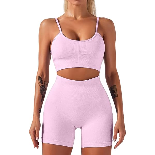 Ensemble De Sport Femme 3 Pièces IDOPIP - Veste + Débardeur + Short - Pour Fitness, Running, Yoga - Taille Haute