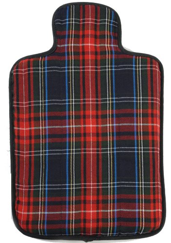 Hotties Microhottie Microwave Hot Water Bottle - Quilted Royal Stewart Tartan - Blue