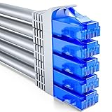 Schirmung: U/UTP // störungsfreie Datenübertragung // 1:1-Belegung für Netzwerke und Hubs // Farbcodierung nach EIA/TIA568 // Innenleiter: 4x2xAWG 27/7