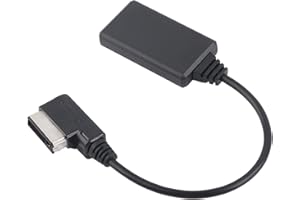 Akozon Bluetooth 5.0 AUX Music Interface Adapter Audio Cable Fits for AMI MMI MDI A1 A3 A4L A5 A6 A7 A8 Q3 Q5