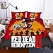 Produktbild Ull Red Dead Redemption 3D-Bettwäscheset für Bettwäschesets Bettdeckenbezug-Sets Bettwäsche für Heimtextilien,EU~singlesize
