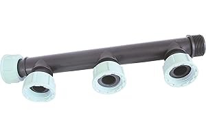 Suinga. COLECTOR DE RIEGO 1" para 3 o 4 electrovalvulas de jardin
