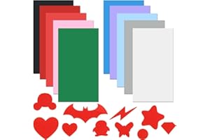 EMAGEREN 11 Sheets Down Jacket Patches Self-Adhesive Nylon Repair Patches Sleeping Bag Patch Fabric Clothing Repair Patch Outerwear Repair Hole Cloth Sticker for Down Jacket Puffa Tent Air Bed