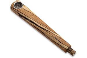 SPIRITPIPES BY CALUMET EST 2015 Calumet OnePiece - Holzpfeife mit Aktivkohlefilter 6 mm - Vier Holzsorten - Made in Germany (Buche)