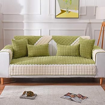 28x28inch Sqinaa Corduroy Sofa Cover Multi Size Couch Covers For Leather Sofa Recliner Chair Anti Slip