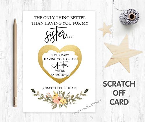 i'm pregnant, i'm pregnant card, I'm pregnant scratch card, pregnancy reveal, pregnancy reveal scratch card, pregnancy reveal card, pregnancy announcement, pregnancy announcement scratch card, you're going to be an auntie, only the best sisters get promoted to aunty, auntie reveal card, aunty reveal card, auntie scratch card, aunty scratch card,