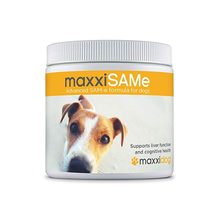 maxxipaws maxxiSAMe Advanced SAMe Liver and Cognitive Supplement for