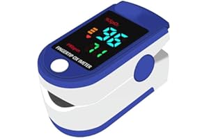 JOARDER Finger Pulse Oximeter with LED Display - Family Medical Health -Finger Blood Heart Oxygen Saturation Meter Spo2 Monitor