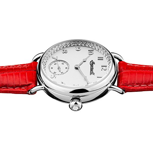 Ingersoll Damen Analog Quarz Uhr mit Leder Armband I03601