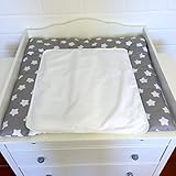 Puckdaddy Sterne/Punkte Wickelauflage, Wendeauflage 2-seitig