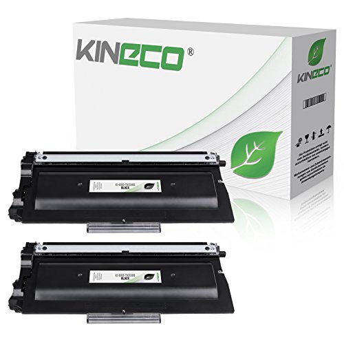 2 Toner kompatibel zu TN-3380 für Brother HL-5450, DCP-8100 Series, HL-5400 Series, HL-6100 Series, MFC-8510DN, MFC_8710DW, MFC-8950DW - TN3380 - Schwarz je 8.000 Seiten