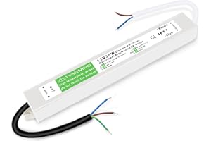 HNCY Alimentatore 12V 30W, LED Trasformatore 220V 12V, IP67 Alimentatore Lampada LED, Alimentatore Interruttore Trasformatori AC a DC, LED Driver Tensione Costante per Striscia LED, MR16 MR11 GU5.3 G4