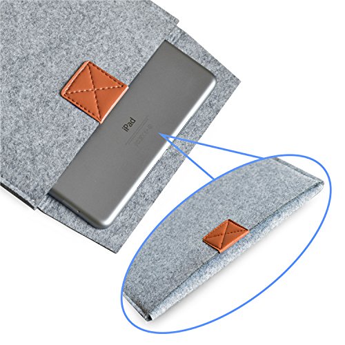 iProtect Schutzhülle iPad Mini Filz Sleeve Hülle Laptop Tasche vertikal grau - 5