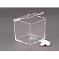 Scatola Cubo In Plexiglass Trasparente 10x10x10 Cm – Portaconfetti Per Bomboniere, Resistente E Tagliabile - 2
