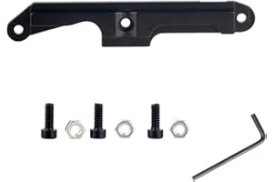 ToopMount Rail de Montage pour récepteur Support de Montage latéral Rail à Queue d'aronde Plaque à Queue d'aronde en Acier Coulisseau