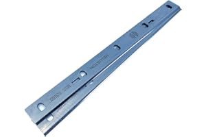 HELLISTON Fers de rabot pour Scheppach HMS1080, HSS, 258x22x1,8mm (1 jeu = 2 lames)