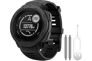 NotoCity Kompatibel mit Armband Garmin Instinct Silikon Ersatzband für Instinct Unisex