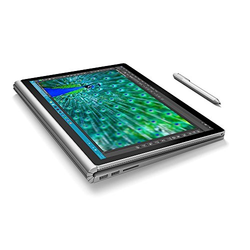 Microsoft Surface Book 13 5 inch Touchscreen Laptop  Intel Core i7  16 GB RAM  1 TB SSD  NVIDIA GeForce Graphics  Card  Windows 10  - Silver