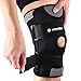 Produktbild Kniebandage/ Knieschoner/ Knieschutz/ Knieschützer Schont/ Kniebandage Patella/ Sportbandage, Rutschfeste Einstellbare / Verstellbare Knieorthese für Damen und Herren (XL, Black)