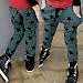 BOBORA Toddler Boys Cotton Long Pants Stars Pattern Trousers Casual Bottoms