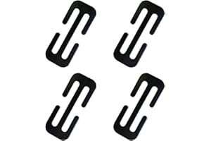 LONSVTTU 4Pcs clip per cintura di sicurezza, dispositivo di regolazione cintura dell'auto, clip di bloccaggio in metallo, clip di regolazione della cintura compatibili con la maggior parte delle auto