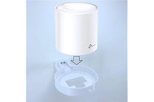 3D CABIN Tp Link Deco X20 & X60 - Supporto da parete per montaggio a parete, colore: Bianco