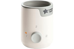 Tommee Tippee calentador eléctrico de biberones y comida, calienta la comida en minutos, temporizador automático, funciona co